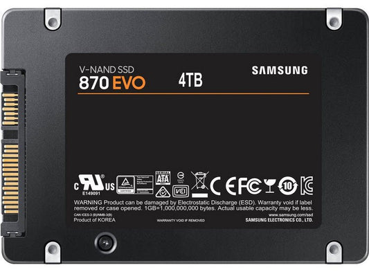 SAMSUNG 870 EVO 4TB 2.5'' SATA SSD