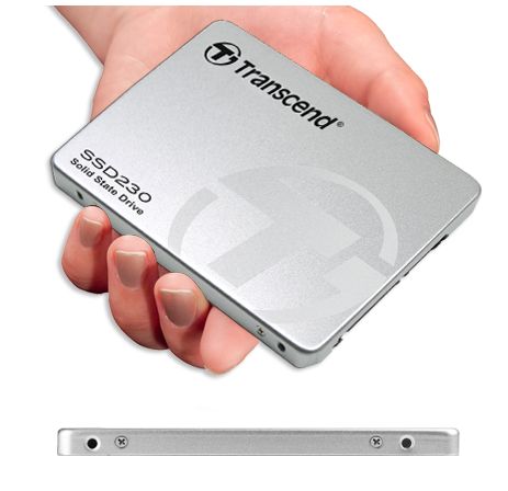 TRANSCEND 256GB SSD230 2.5' SSD DRIVE - SATA III 3D TLC with DRAM cache - 530MB/s Read 400MB/s Write - 140TBW