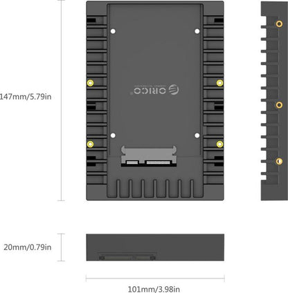 HDD: 2.5" TO 3.5" CADDY