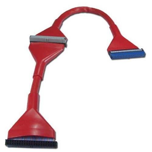 MicroWorld Round IDE Cable - Red