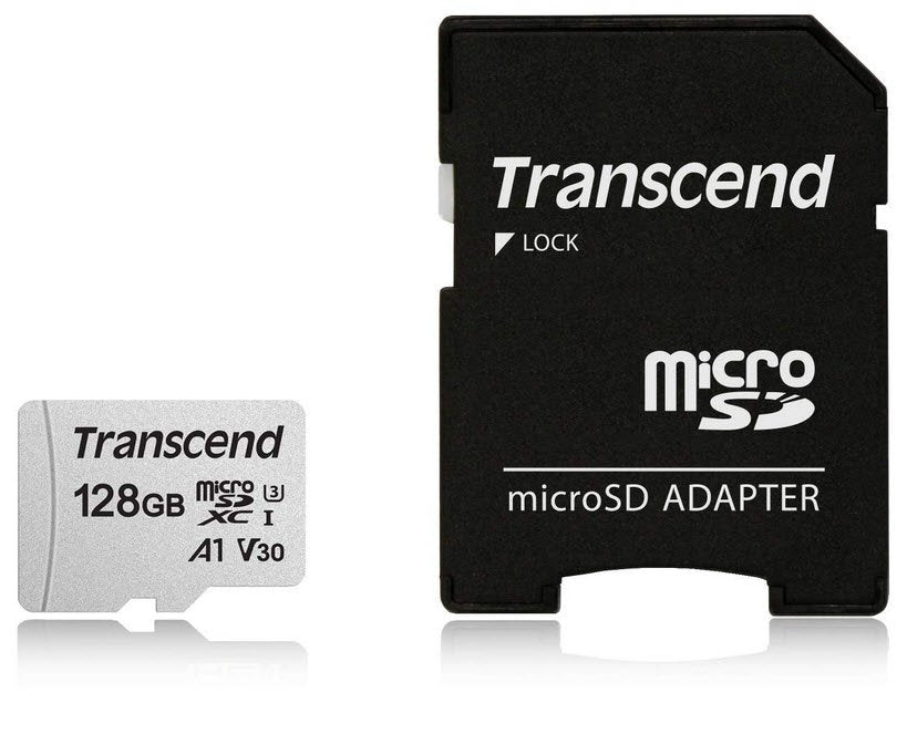 TRANSCEND 300S 16GB MICRO SD UHS-I U1 CLASS 10 READ 95 MB/S WRITE 45MB/S WITH SD ADAPTOR