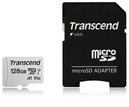 TRANSCEND 300S 16GB MICRO SD UHS-I U1 CLASS 10 READ 95 MB/S WRITE 45MB/S WITH SD ADAPTOR