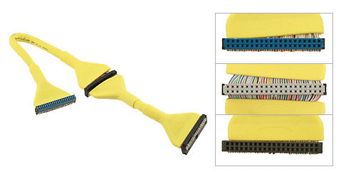 MicroWorld Round IDE Cable - Yellow