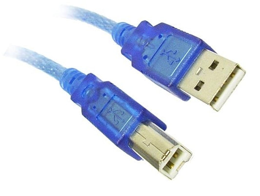 Microworld USB 2.0 Printer Cable 10M (A-B) High-Speed Data Transfer
