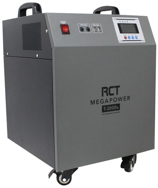 RCT MEGAPOWER 2KVA/2000W INVERTER TROLLE