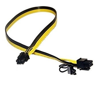 MicroWorld 6 pin Male to 6pin +2 Male Cable