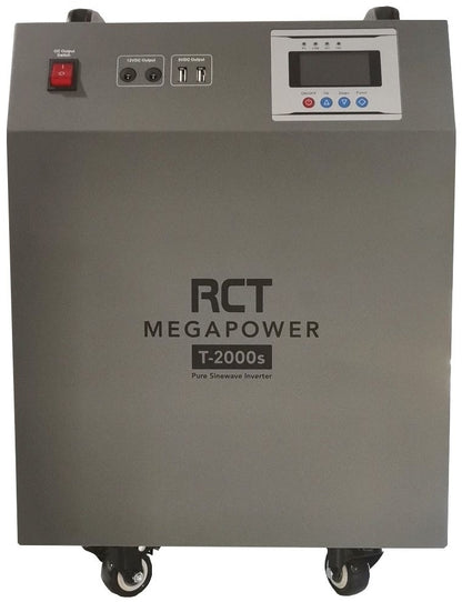 RCT MEGAPOWER 2KVA/2000W INVERTER TROLLE