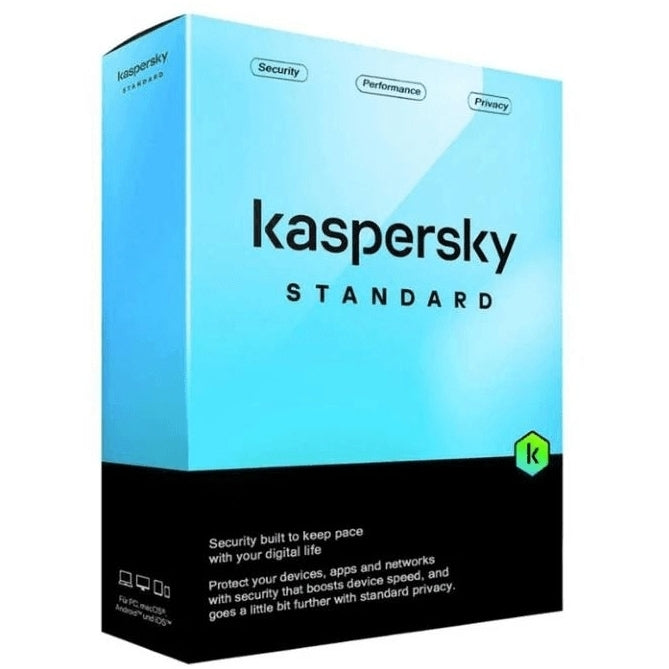 Kaspersky Standard Anti-Virus 1 year License - 1 Devices