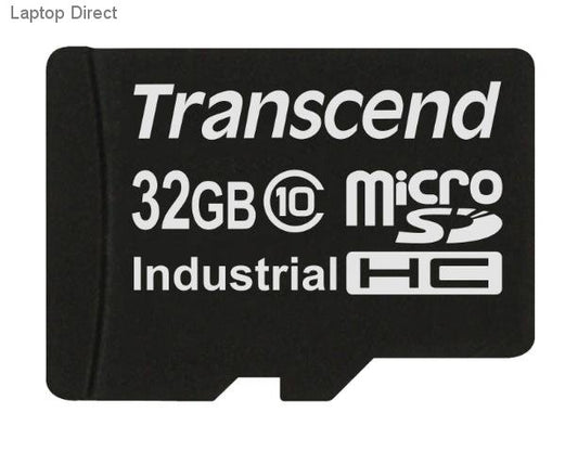 TRANSCEND 32GB INDUSTRIAL MICROSDHC CLASS10 CARD - MLC