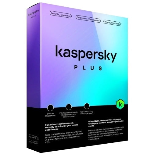 Kaspersky Plus Internet Security 1 year License - 1 Devices