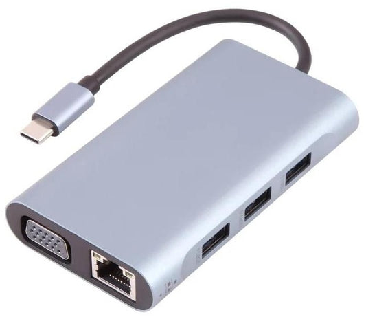 MicroWorld 7 in 1 USB Dock