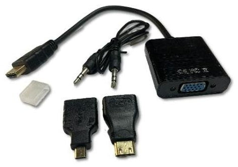 3 IN 1 HDMI TO VGA WITH AUDIO CONVERTER