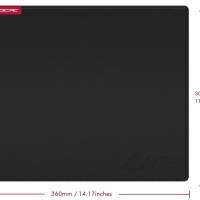 OCPC LTR Gaming Mouse Pad - Black