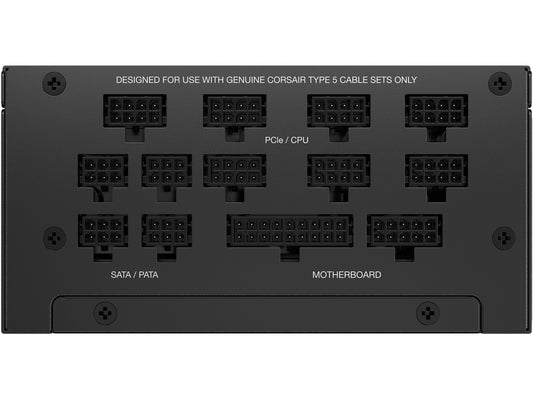 Corsair SF1000L ITX - 1000W Fully Modular 80PLUS Gold; 7 year warranty ATX (1); EPS (3); PCI-E (3); PATA (3); SATA (12)