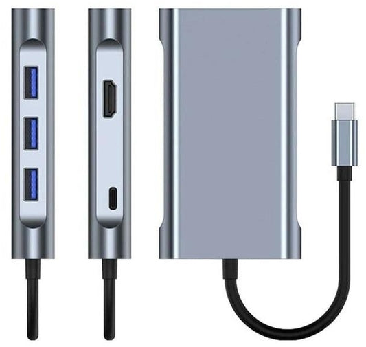MicroWorld 7 in 1 USB Dock