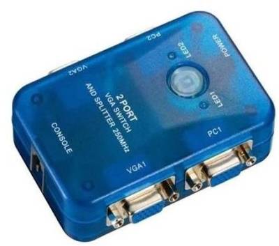 2 IN 2 OUT VGA SWITCH AND SPLITTER
