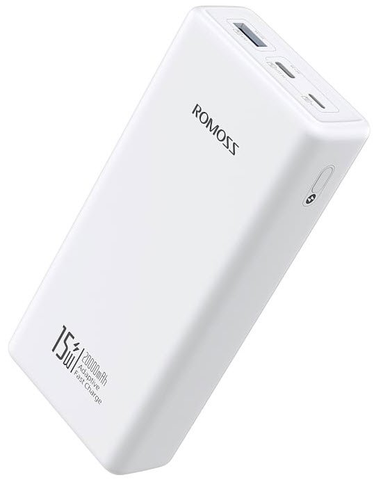 Romoss PRC White Power Bank