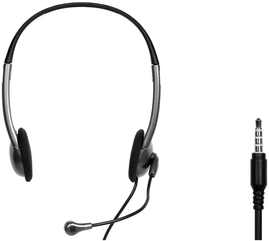 Port Stereo Headset with Microphone