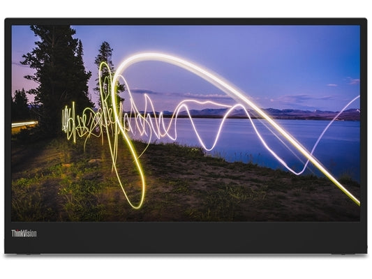 LENOVO ThinkVision M15 | 15.6'' FHD IPS |Non-Touch Portable Monitor|Anti-Glare|2x USB-C Gen1|BLACK|VESA MOUNT