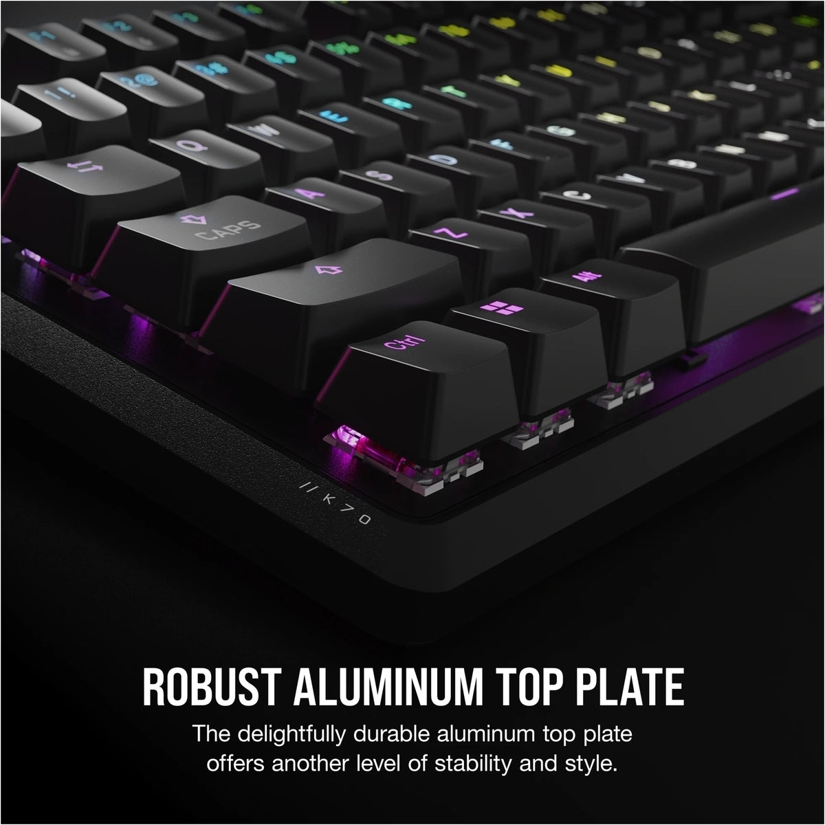Corsair K70 CORE RGB Mechanical Gaming Keyboard - CORSAIR Red Linear Switches