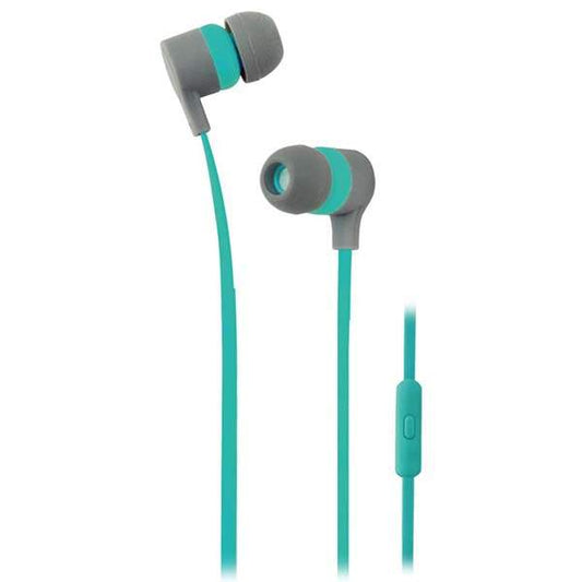 Polaroid Tangle Free Earphones - Turquoise