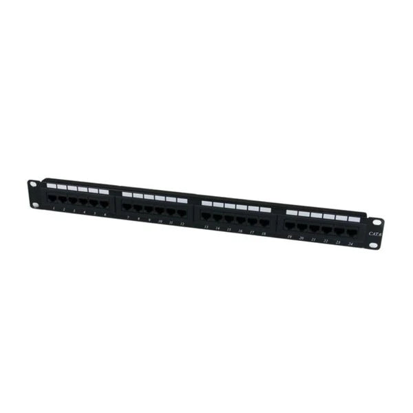 PATCH:CAT6 24 PORT POPULATED