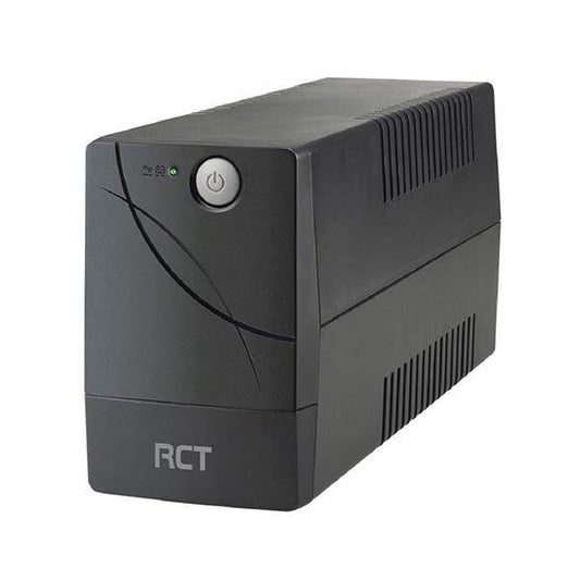 RCT 650VA LINE-INTERACTIVE UPS 360W with SA WALL SOCKET - 1 X TYPE M 2 X TYPE N. - BATTERY 6 MONTH WARRANTY ONLY!