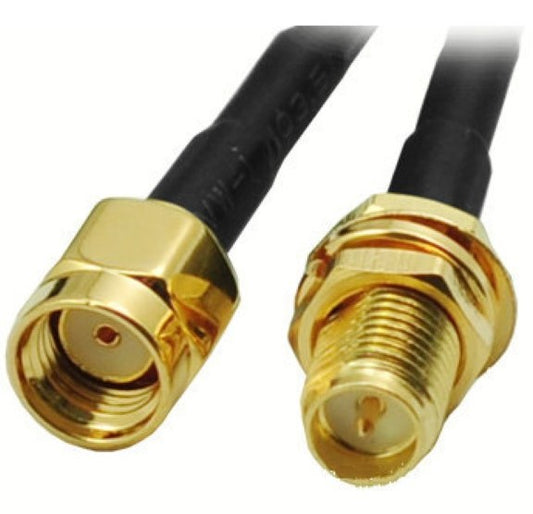 MicroWorld RG174 10 m Antenna Extension Cable for Routers