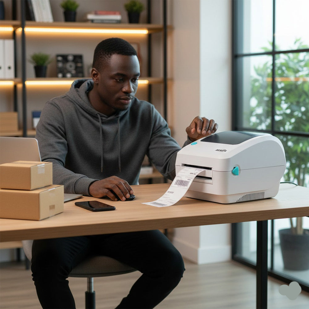 MicroWorld S300M POS Thermal Printer RS232 USB LAN, High-Speed Direct Thermal 72mm Print