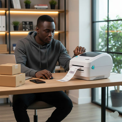 MicroWorld S300M POS Thermal Printer RS232 USB LAN, High-Speed Direct Thermal 72mm Print