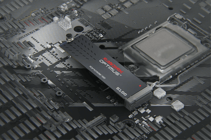 Optimus SSD on a computer motherboard