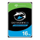 Seagate Skyhawk AI ST16000VE004 16TB 3.5'' HDD Surveillance Drives; SATA 6GB/s Interface; 256MB Cache; RPM: 7200;512e; 5 Year li