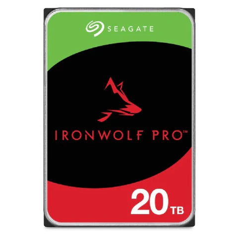 Seagate IronWolf Pro 3.5" NAS Internal Hard Drive - 20TB