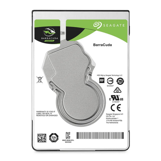 Seagate Barracuda 4TB; 2.5'' Notebook drive; SATA 6GB/s; RPM 5400; 128MB Cache 15mm