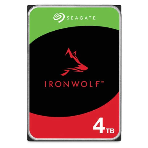 Seagate IronWolf Serial ATA III Internal Hard Drive - 4TB