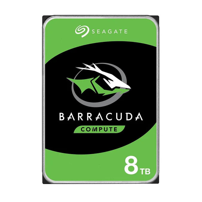 Seagate Barracuda 3.5" Serial ATA III Internal Hard Drive - 8TB