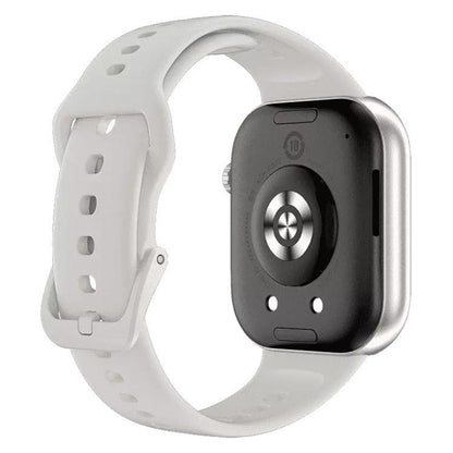 Rear view of the Honor Choice i2 Smartwatch showing the sensor and silicone strap