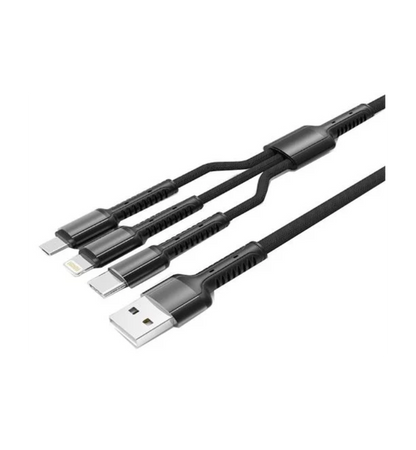 USB: 3IN1 1.2M - C&S RED CABLE