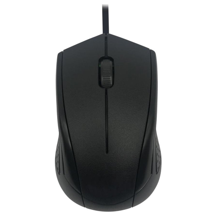 TBYTE USB Wired Mouse – 1000 DPI Plug & Play Optical Mouse Black