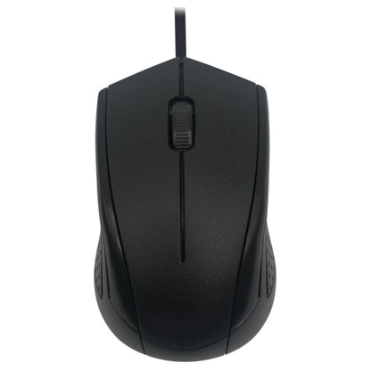 TBYTE USB Wired Mouse – 1000 DPI Plug & Play Optical Mouse Black