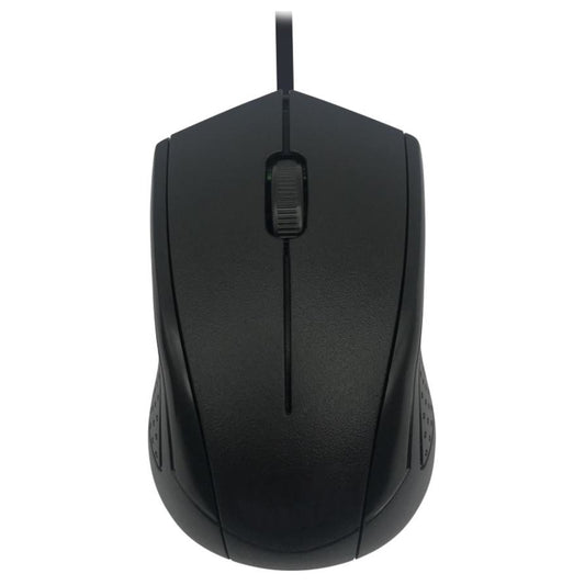 TBYTE USB Wired Mouse – 1000 DPI Plug & Play Optical Mouse Black