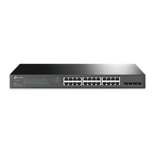 TP-Link Jetstream TL-SG2428P 24 Port PoE, 250W budget switch with 4 Gigabit SFP ports