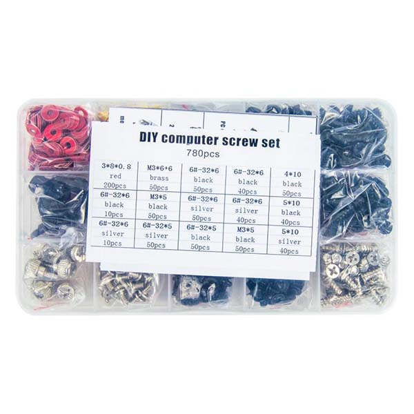780 PCS SCREW SET – Matrix Warehouse Computers (PTY) Ltd