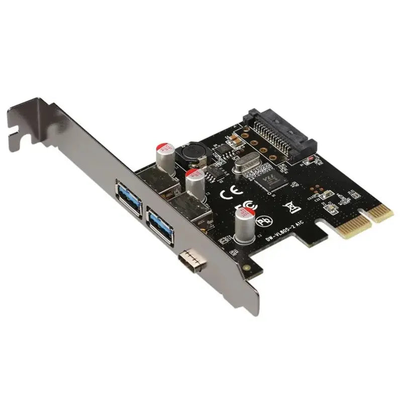 PCI-E 2A + 1C USB3 CARD