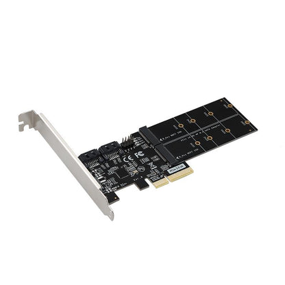 PCI-E 2 X SATA + 2 X M.2 CARD