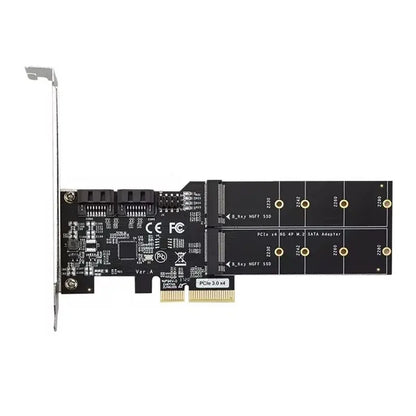 PCI-E 2 X SATA + 2 X M.2 CARD