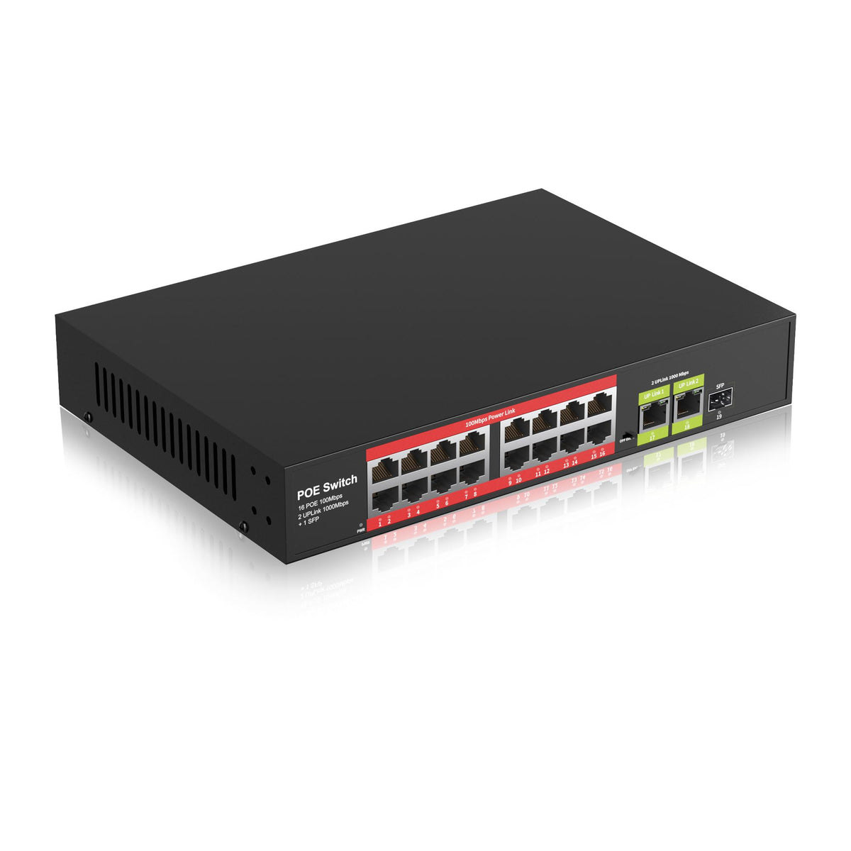 16+2 POE SWITCH