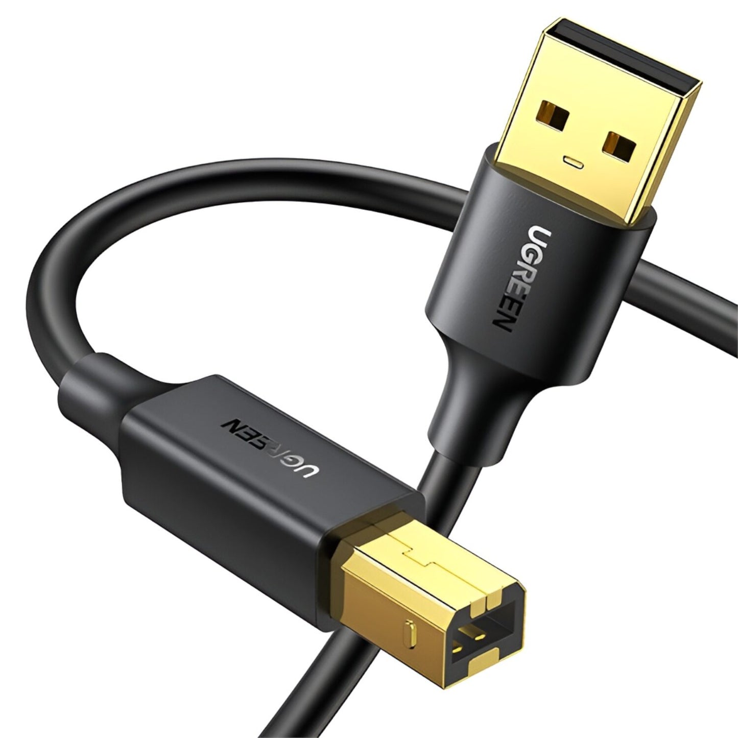 UGREEN US135 USB 2.0 to USB-B Printer Cable, 480Mbps - 2m
