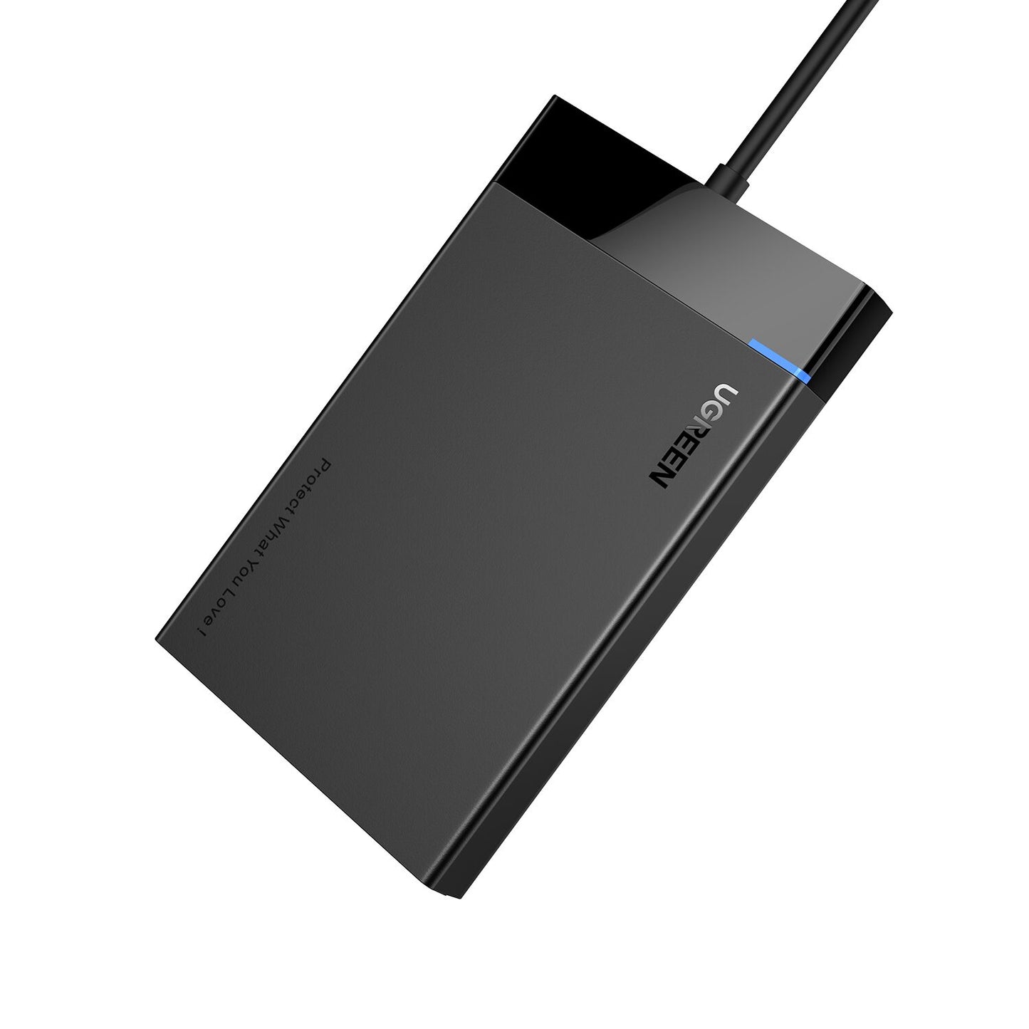 UGREEN USB 3.0 to 2.5” SATA Hard Drive Enclosure (Non-Detachable Cable)
