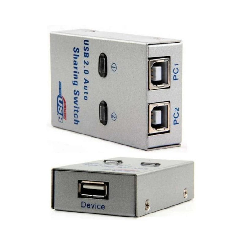 USB 2.0 auto sharing switch on a white background